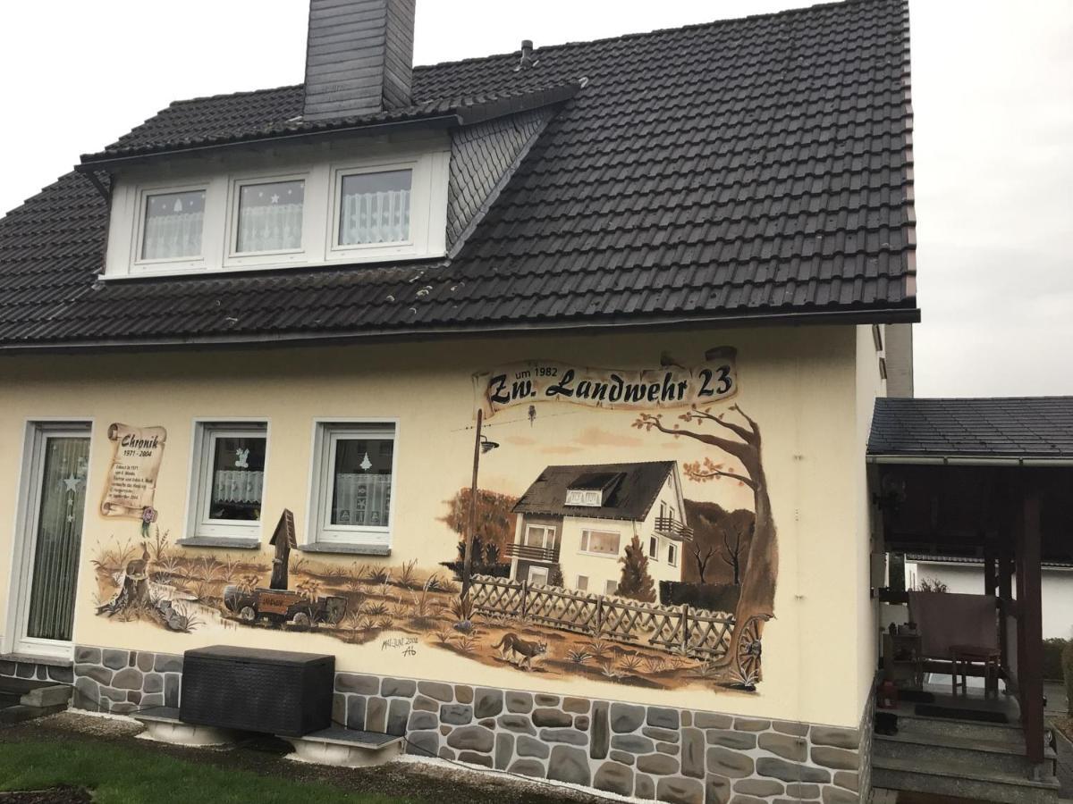 Connysferienwohnung Bad Laasphe Dış mekan fotoğraf